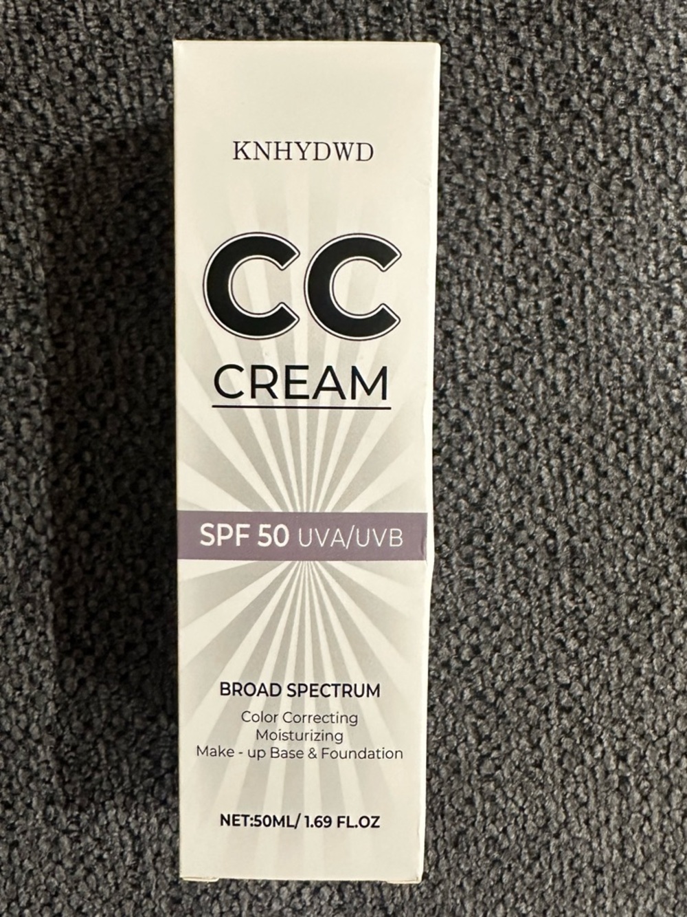 CC Cream SPF 50 - Dark Skin tone Color Correcting Concealer